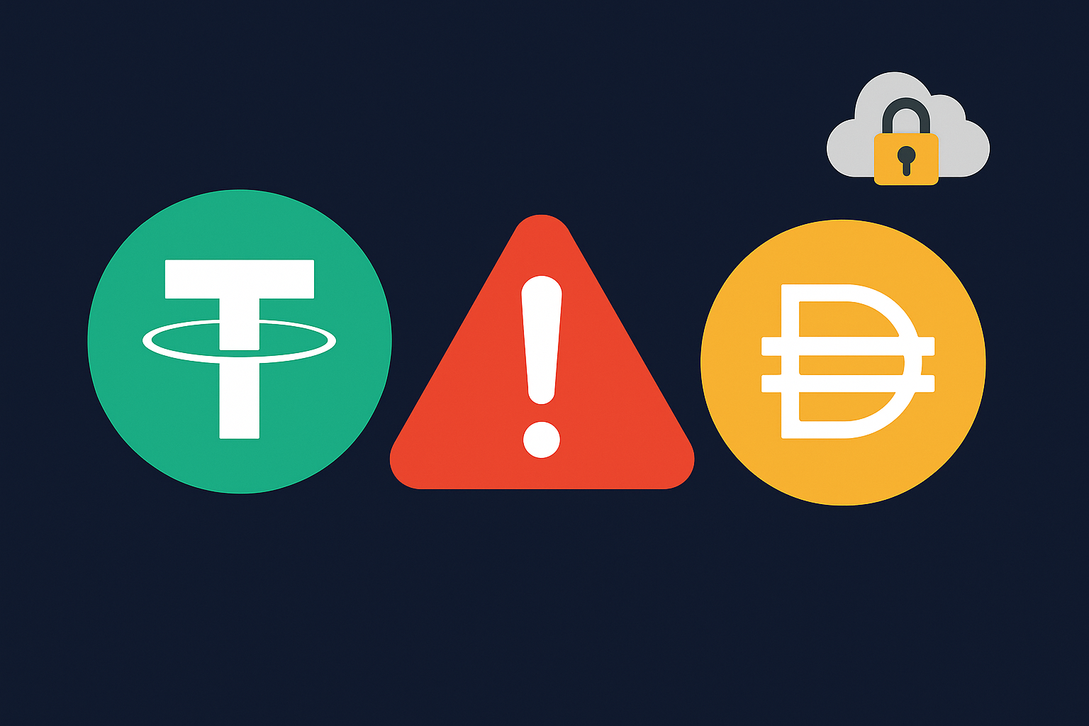 ریسکهای نگهداری تتر (USDT) برای کاربران ایرانی و استفاده از جایگزین غیر متمرکزی مانند DAI